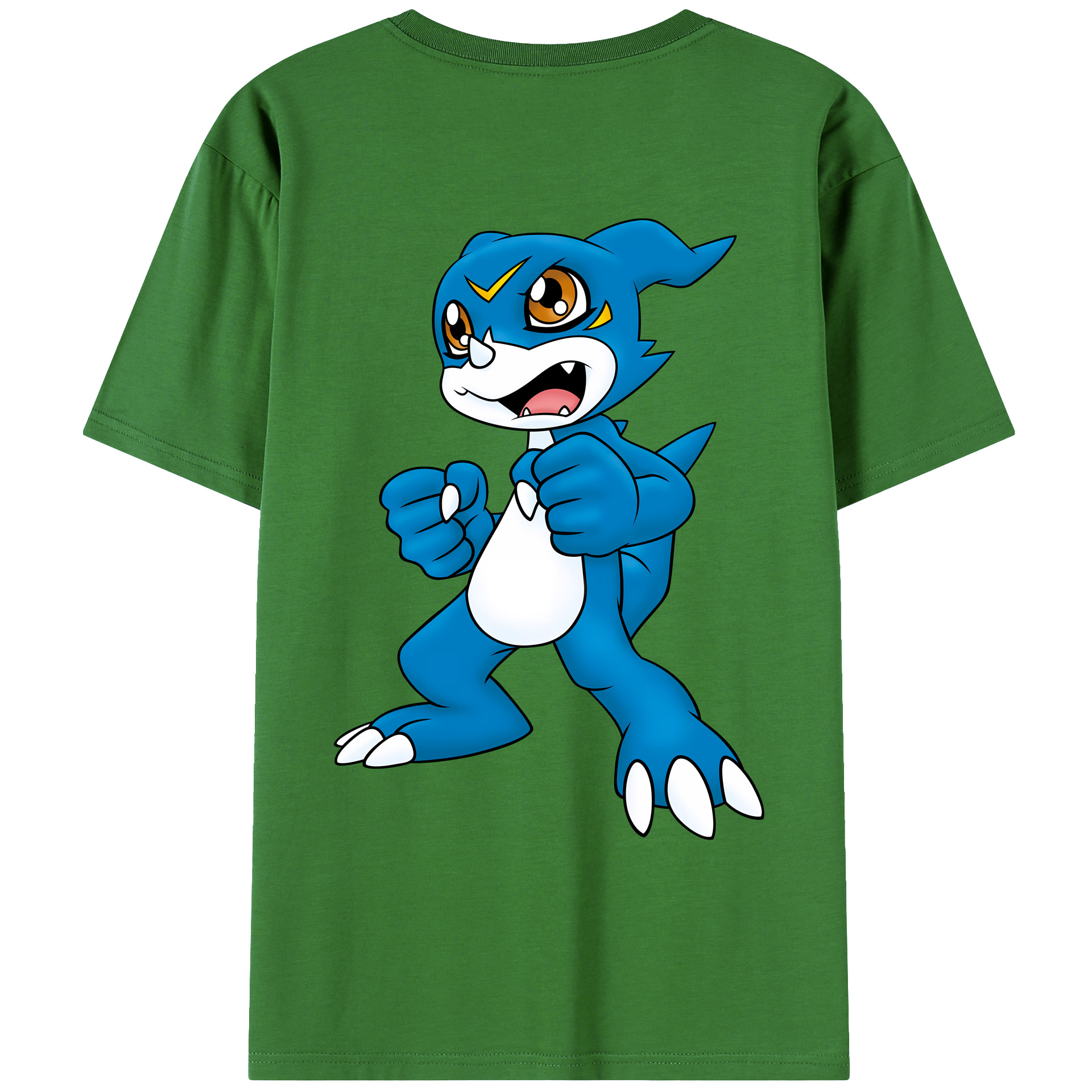 （画像用） Digimon デジタルモンスター/デジモン レディース半袖Tシャツ(バックプリント)